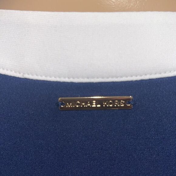 MICHAEL Michael Kors Navy and White top - Picture 5 of 7